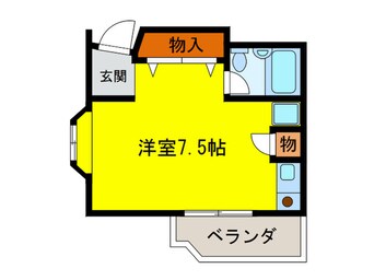 間取図 ロイヤルコ－ト上池田