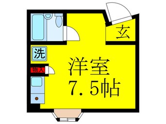 間取図 ロイヤルコ－ト上池田