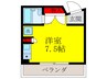 ロイヤルコ－ト上池田 1Rの間取り