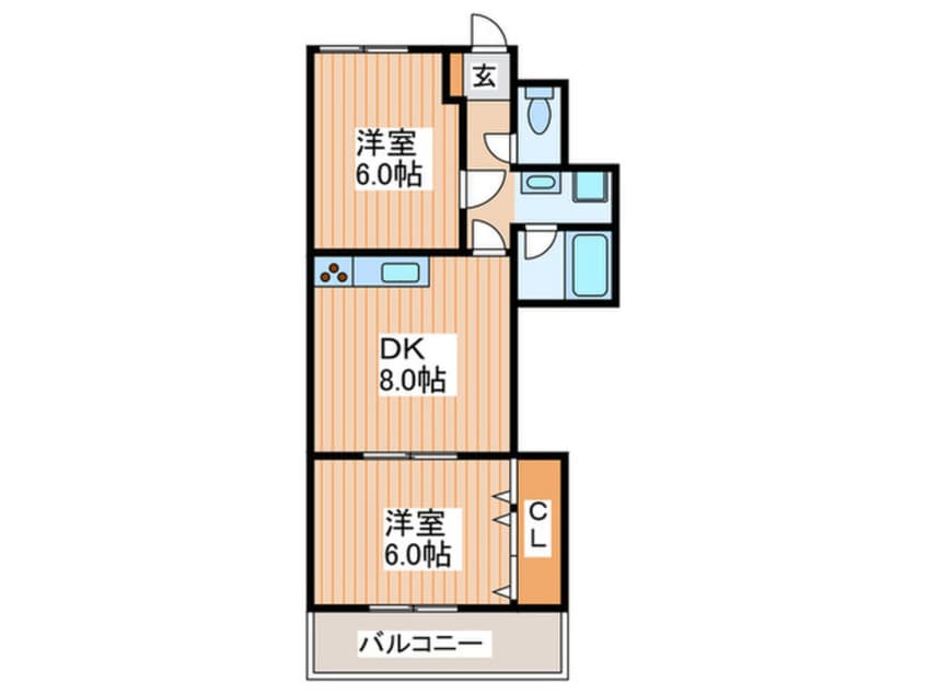 間取図 マンションエンジェル