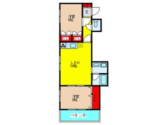 間取図 マンションエンジェル