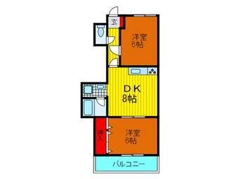 間取図 マンションエンジェル