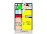 ネストージュ 1LDKの間取り