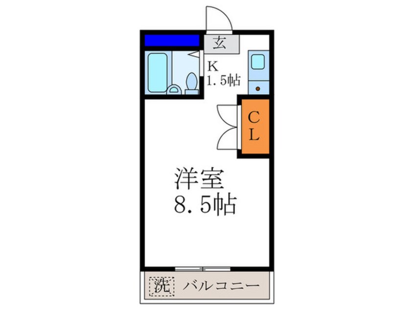 間取図 あおきハイツ