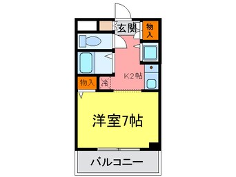 間取図 リーガルコート明和