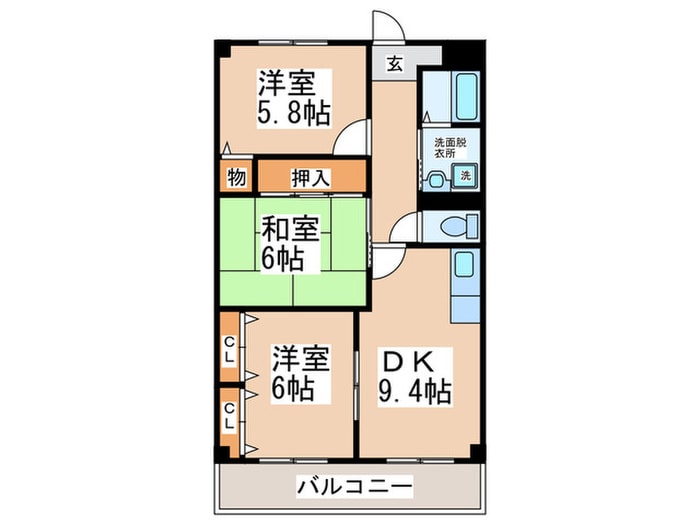 間取り図 サントルドゥヴィラージュ