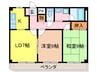 エルシャト－ 2LDKの間取り