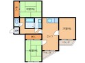 エトワ－ル甲陽の間取図
