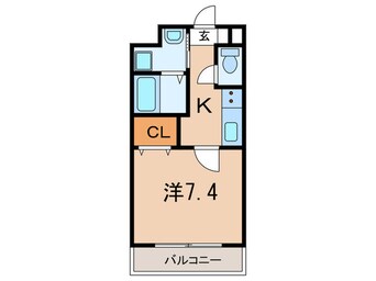 間取図 ソレイユ上甲子園