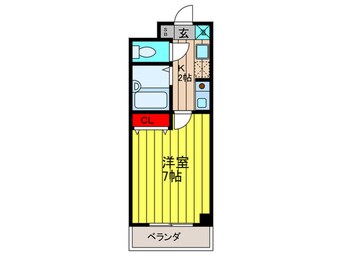 間取図 グラシアス中島