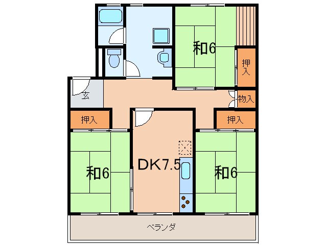 間取り図 アメニテ夙川