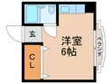 ハイツ泉涌寺の間取図