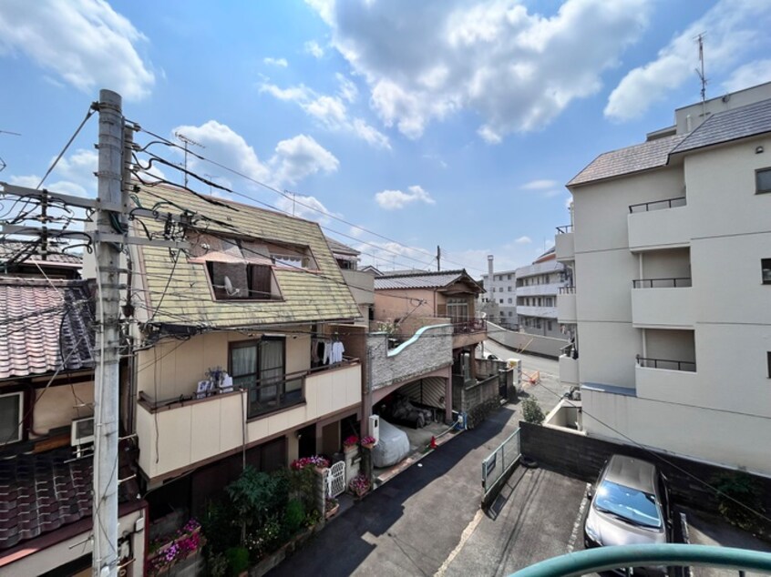 室内からの展望 ハイツ泉涌寺