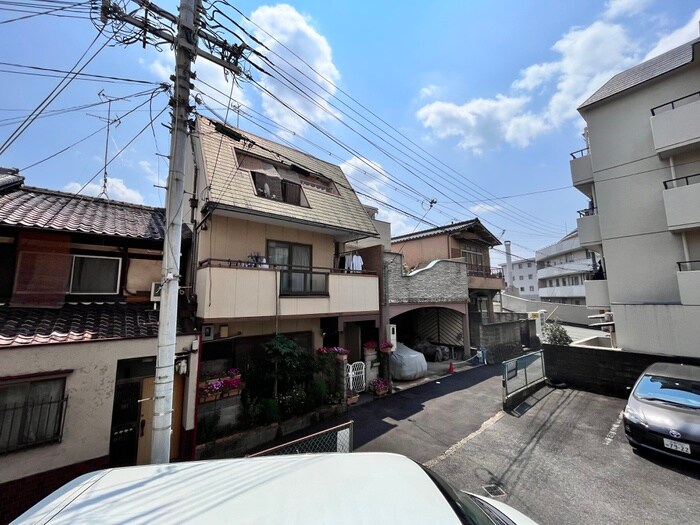 室内からの展望 ハイツ泉涌寺