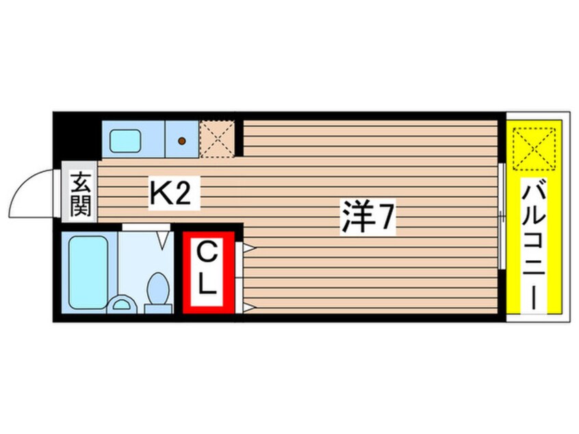 間取図 ハイツ６２