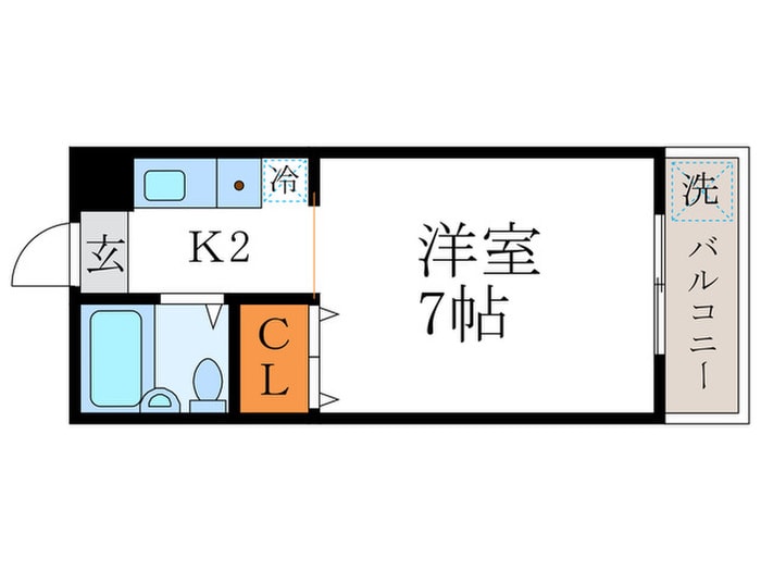 間取り図 ハイツ６２