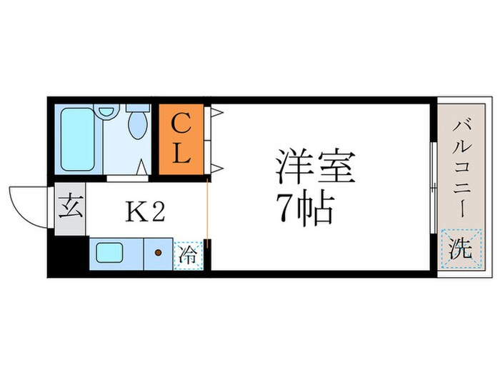 間取り図 ハイツ６２