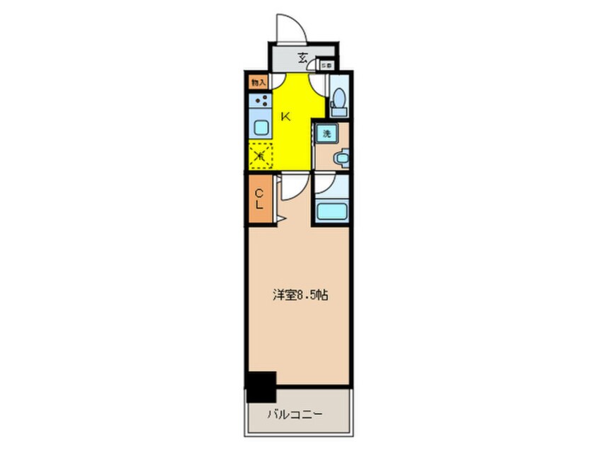 間取図 シュロスフォンアイン