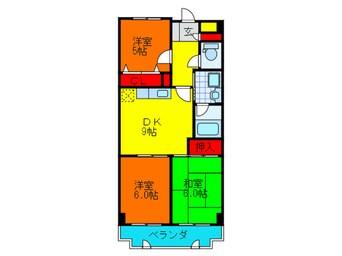 間取図 シャトー・レイク・ルイーズ