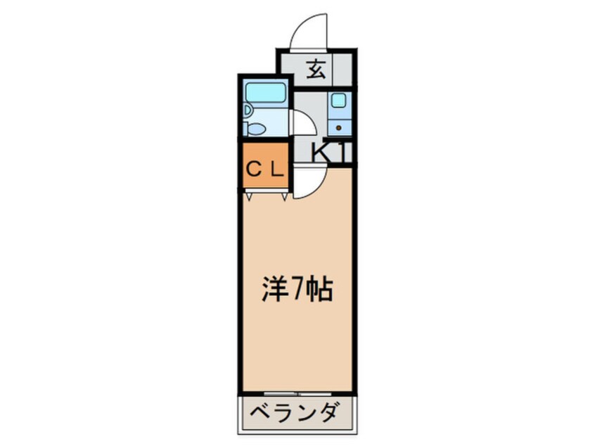 間取図 コンフォート壱番館