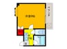 ＹＮハウス 1Kの間取り