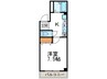 藤橋マンションパ－トⅠ 1Kの間取り