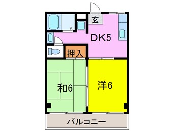 間取図 第２綾園マンション
