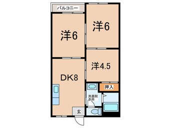 間取図 山元マンション