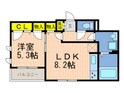 ブランドール幸永Ⅱの間取図