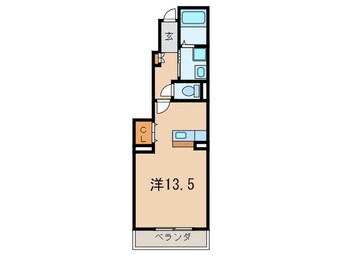 間取図 アウロ－ラ松風