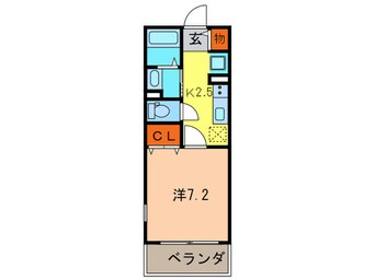 間取図 ラポ－ルⅠ