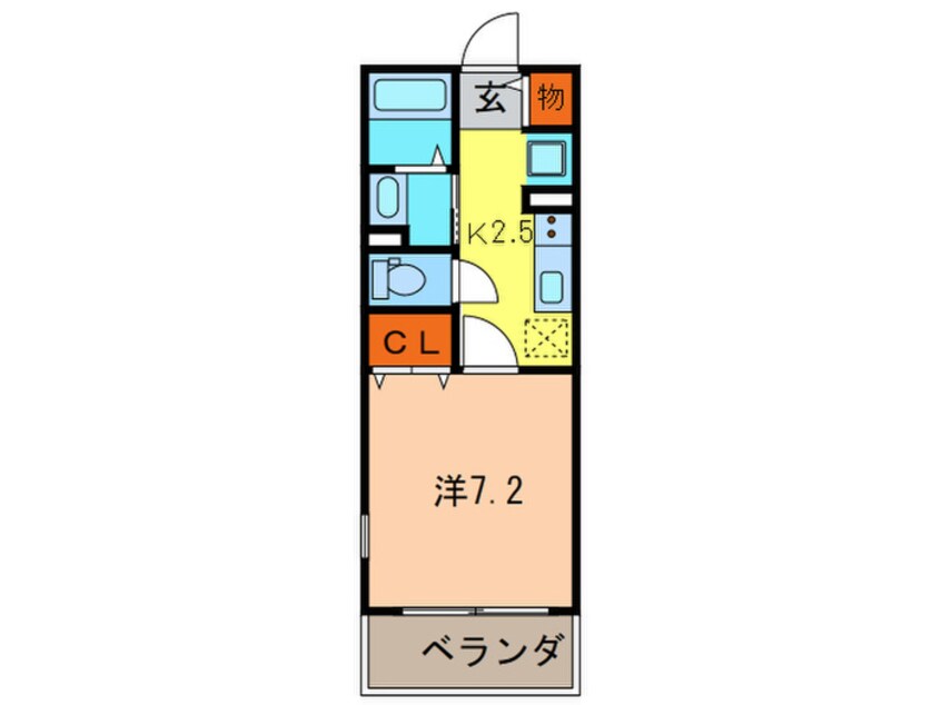 間取図 ラポ－ルⅠ