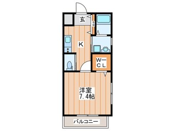 間取図 レユシール平池