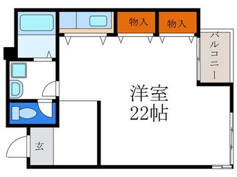 間取図 ラフォウヤ