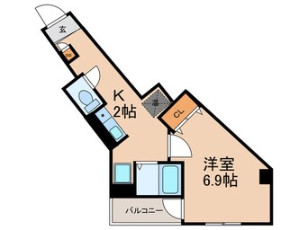 間取図 ヒュース王子公園