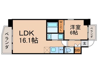 間取図 プレジオ梅田