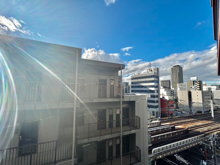室内からの展望 プレジオ梅田