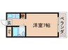 サンリット 1Rの間取り