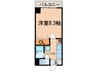 ハウスセゾン四条通 1Kの間取り