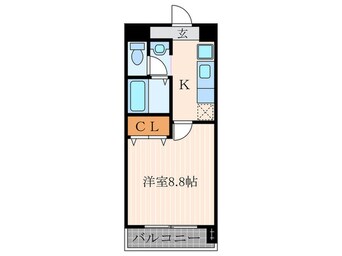 間取図 ハウスセゾン四条通