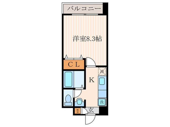 間取り図 ハウスセゾン四条通