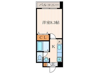 間取図 ハウスセゾン四条通