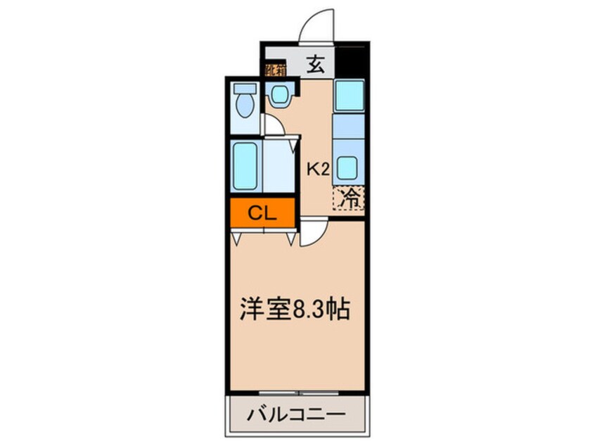 間取図 ハウスセゾン四条通