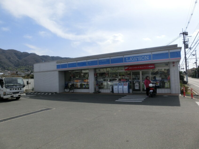 ローソン八尾服部川店(コンビニ)まで650m セジュール山の手