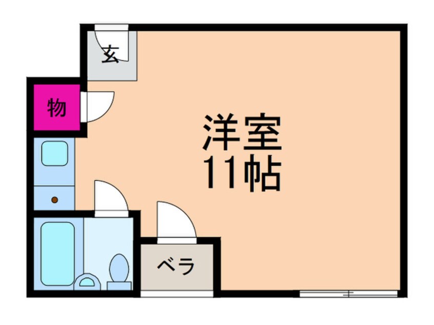 間取図 グローバル南豊中