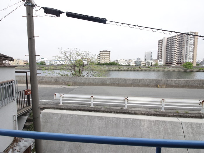 室内からの展望 グローバル南豊中
