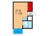 コロル淡路 1Rの間取り
