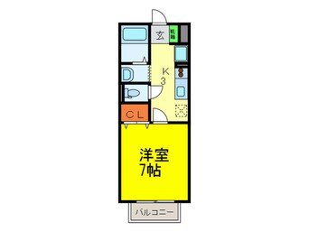 間取図 クリエ西山本