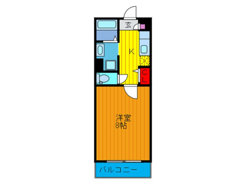 間取図 エルヴェールキャトル