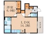 サンライズ・エイト 1LDKの間取り